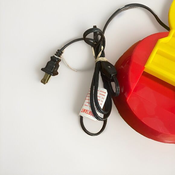 Memphis Milano Gooseneck Desk Lamp Primary Colors Vtg 80s Organizer Sottsass Era - Picture 7 of 10